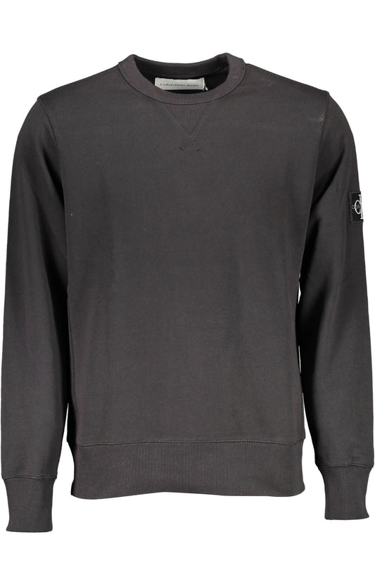 Black Cotton Sweater