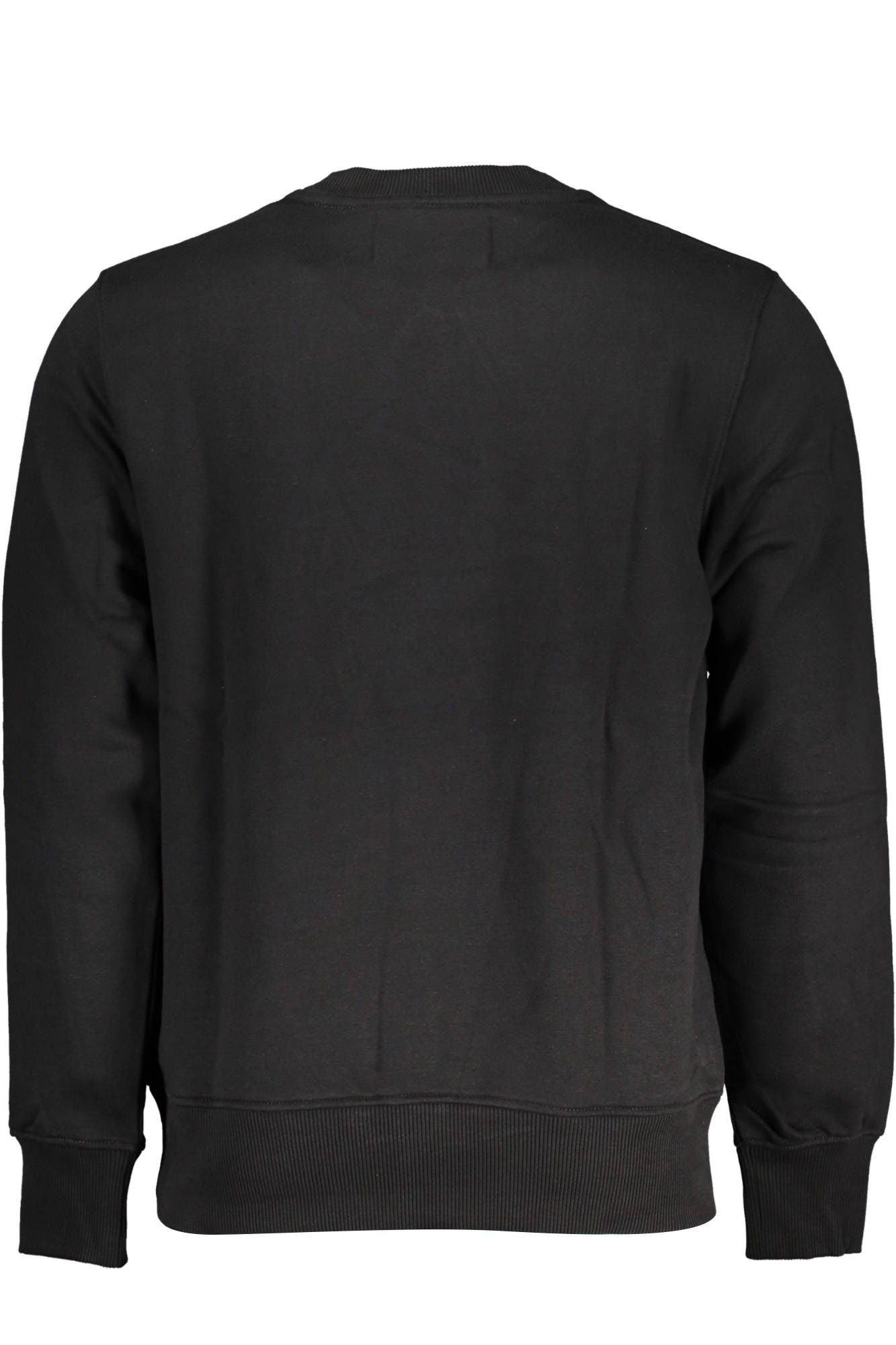 Black Cotton Sweater