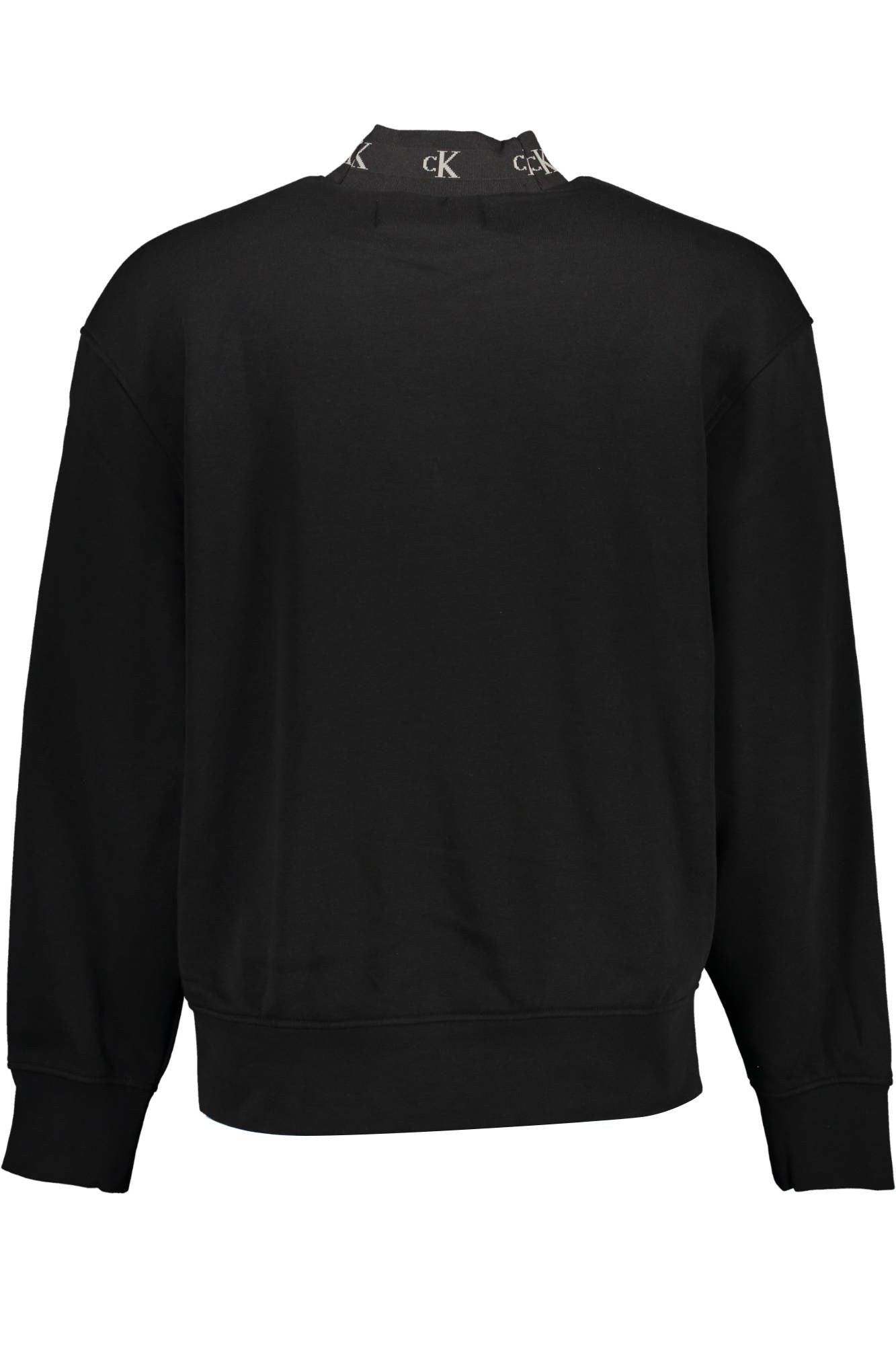 Black Cotton Sweater