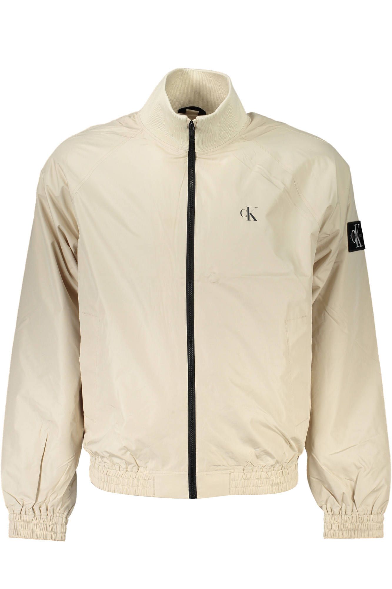 Beige Polyester Jacket