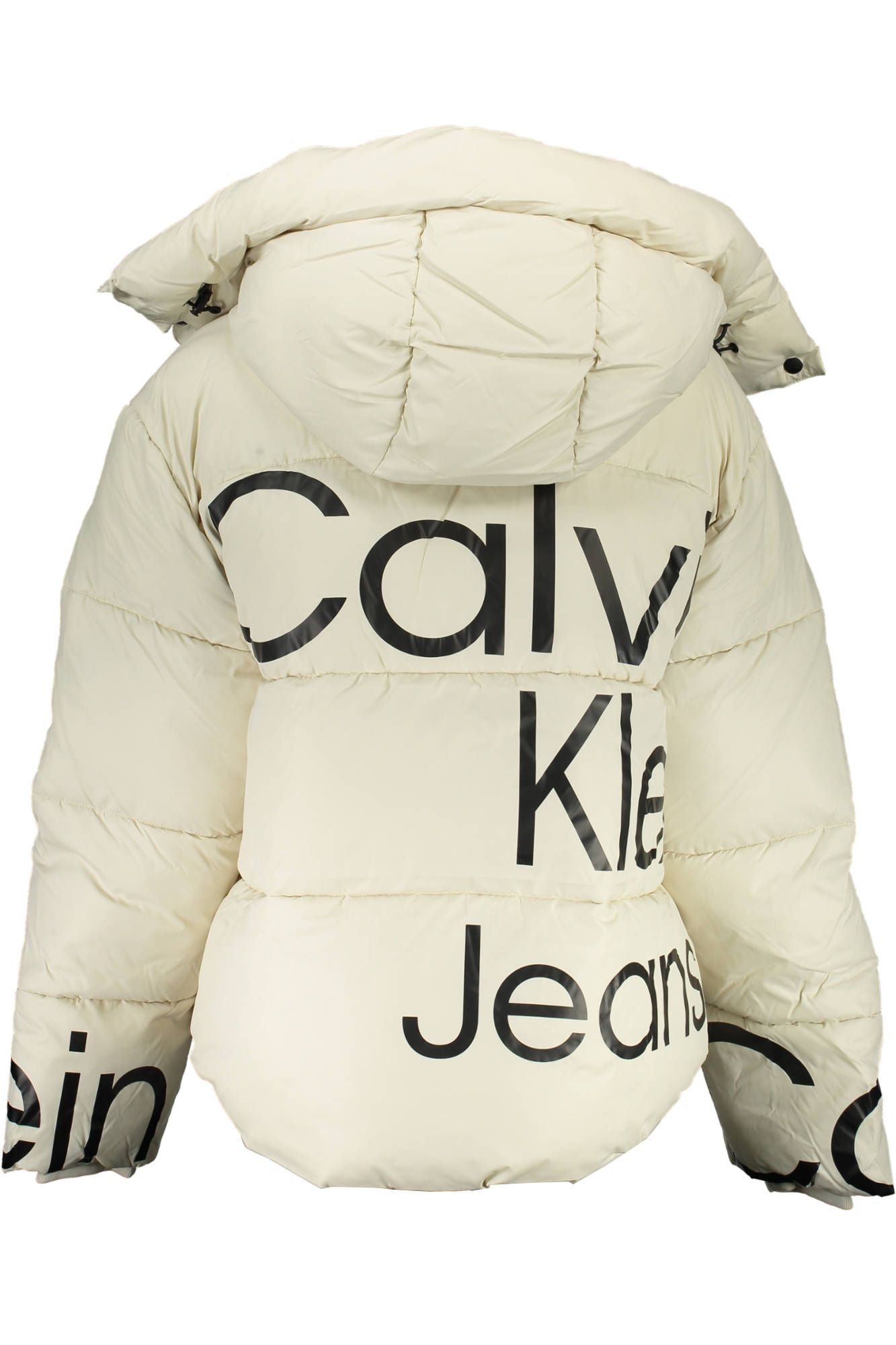 Beige Polyester Jackets & Coat