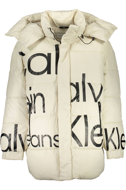Beige Polyester Jacket