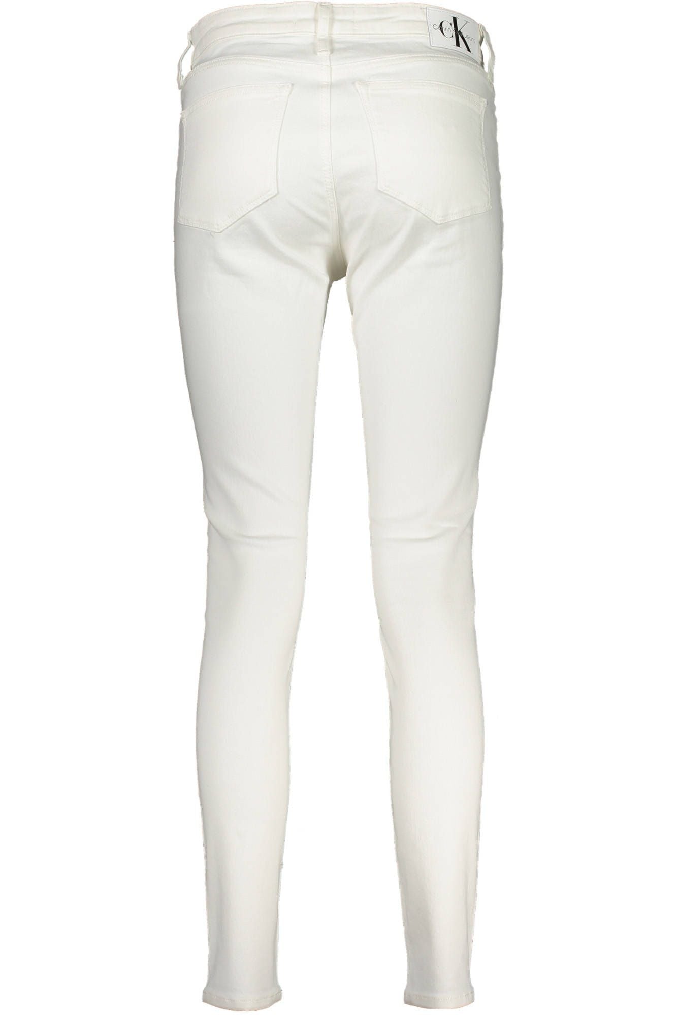 White Cotton Jeans & Pant