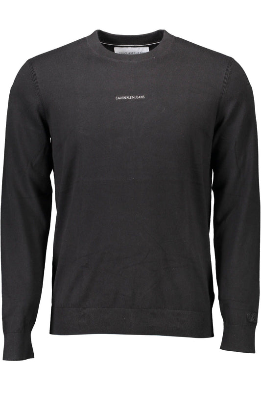 Black Cotton Sweater