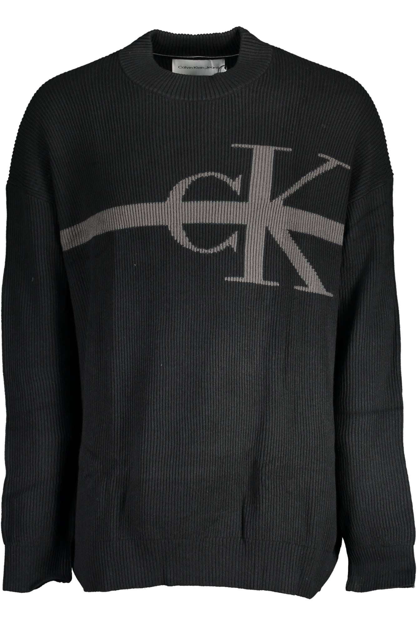 Black Cotton Sweater