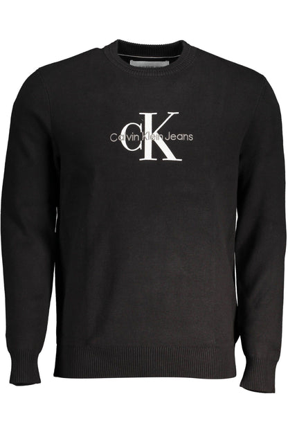 Black Cotton Sweater