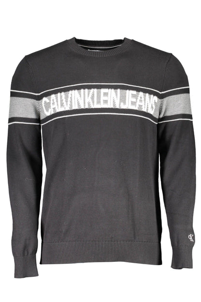 Black Cotton Sweater
