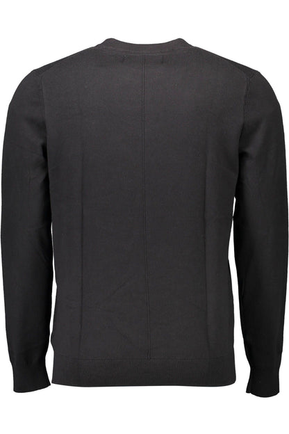 Black Cotton Sweater