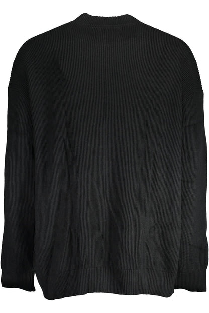 Black Cotton Sweater