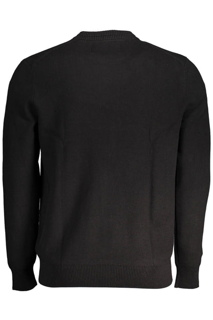 Black Cotton Sweater