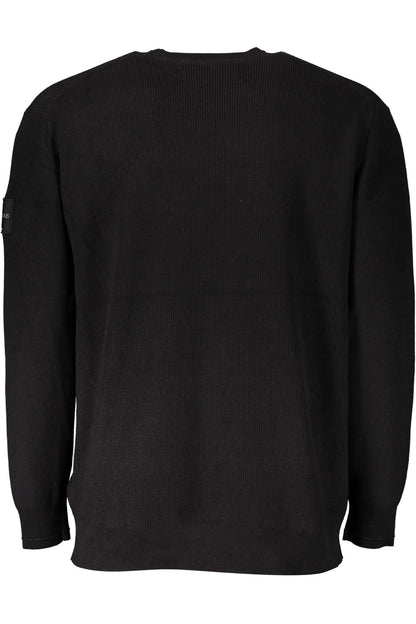Black Cotton Sweater
