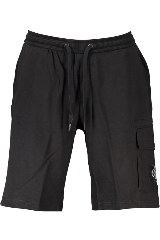 Black Cotton Jeans & Pant