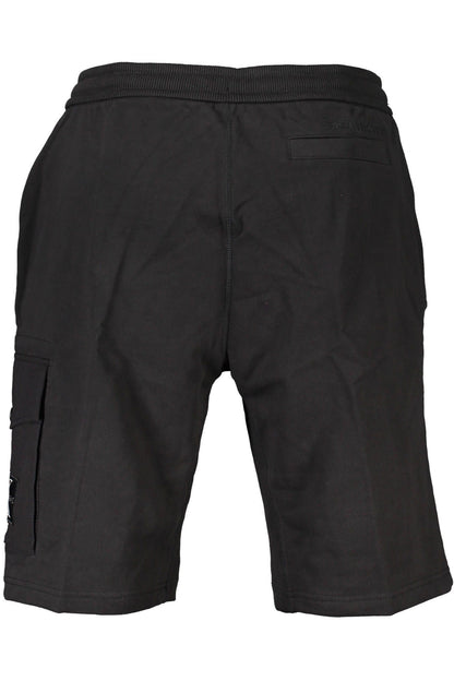Black Cotton Jeans & Pant