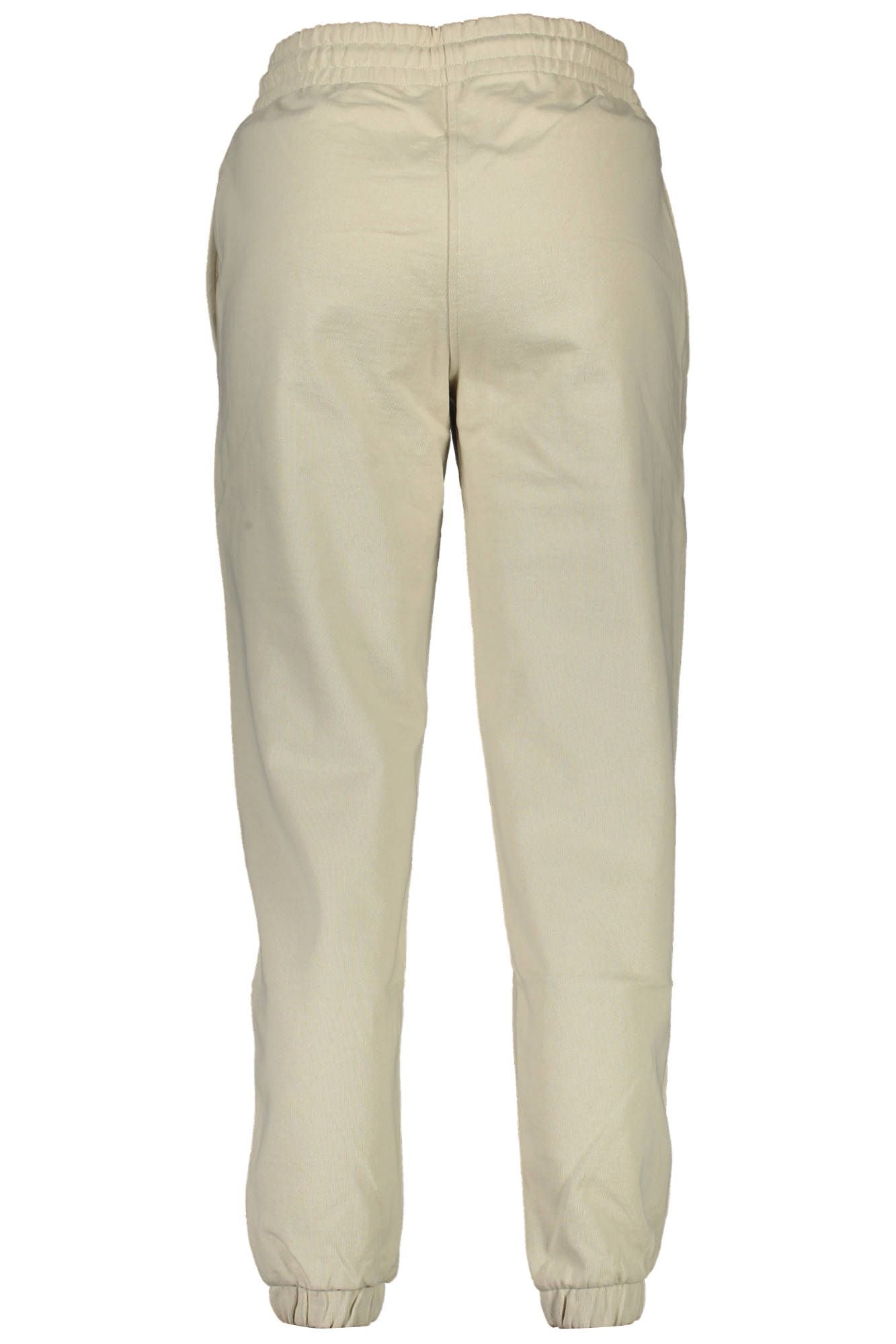 Beige Cotton Jeans & Pant