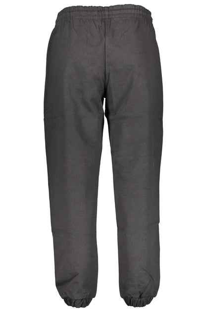 Black Cotton Jeans & Pant
