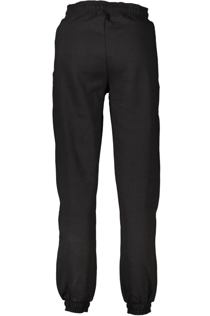 Black Cotton Jeans & Pant