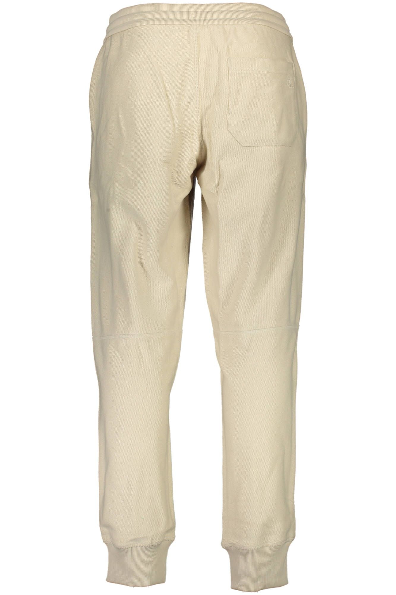 Beige Cotton Jeans & Pant