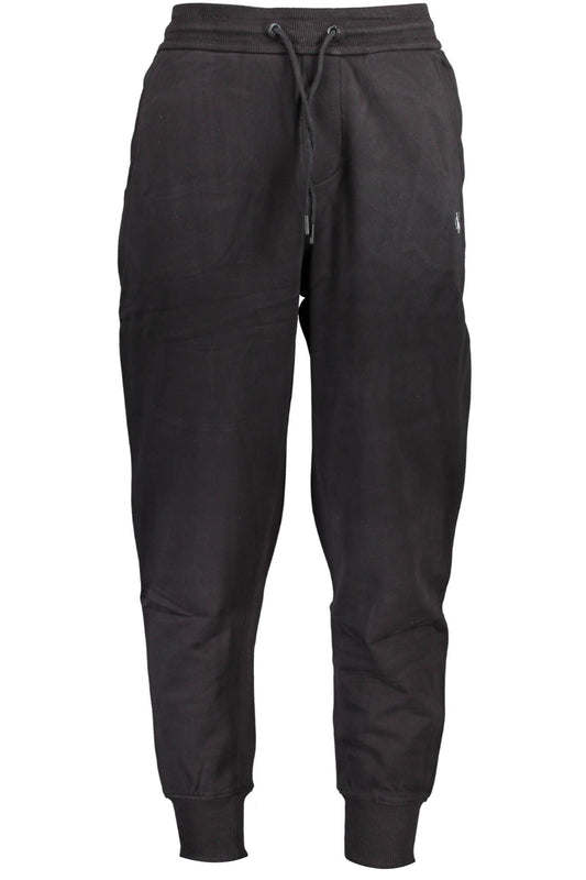 Black Cotton Jeans & Pant