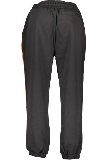 Black Cotton Jeans & Pant