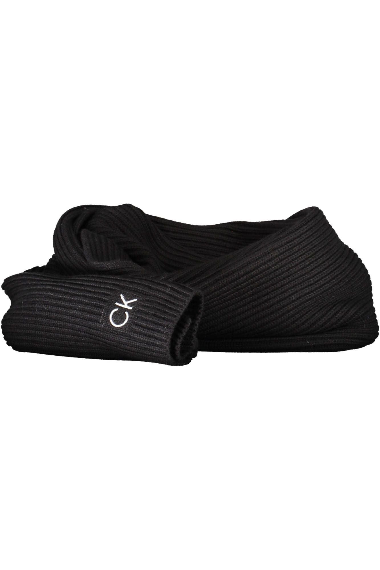 Black Cotton Scarf