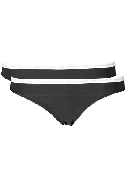 Black Cotton Underwear