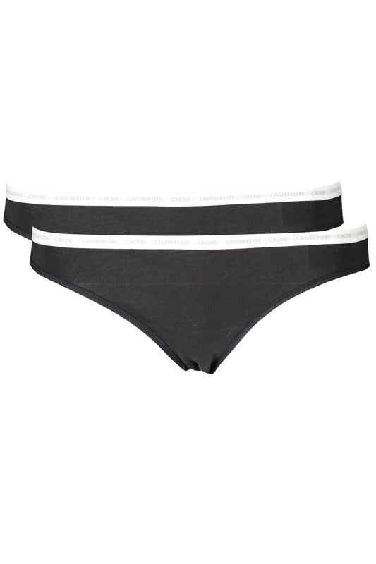 Black Cotton Underwear