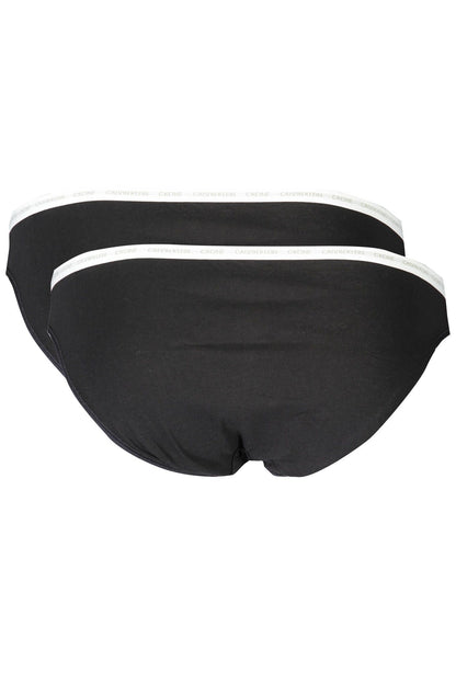 Black Cotton Underwear