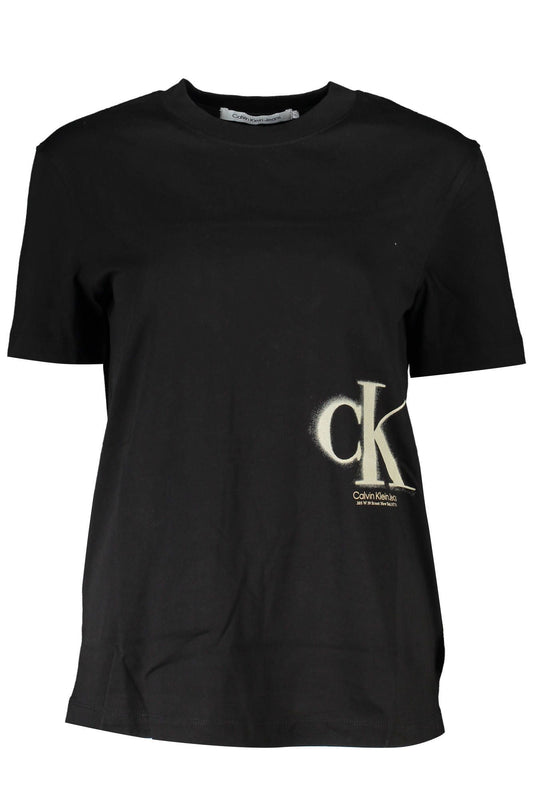 Black Cotton Tops & T-Shirt