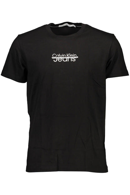 Black Cotton T-Shirt