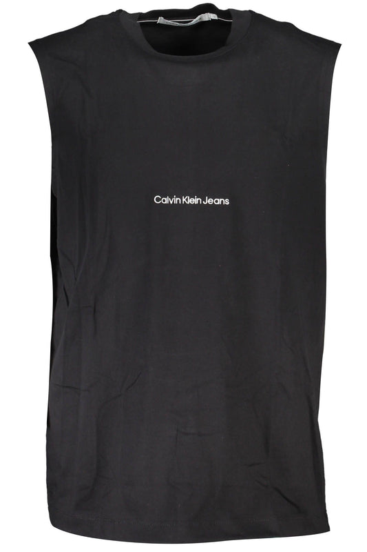 Black Cotton T-Shirt
