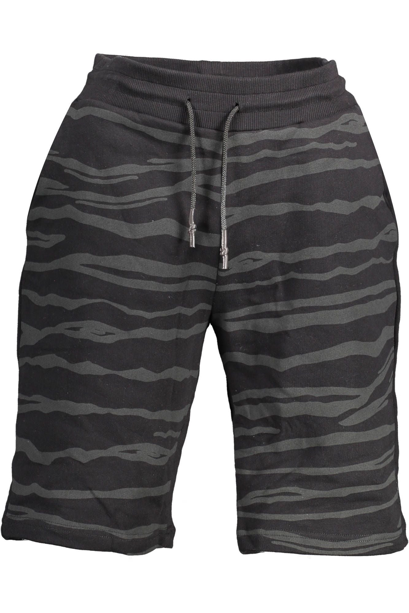 Black Cotton Jeans & Pant