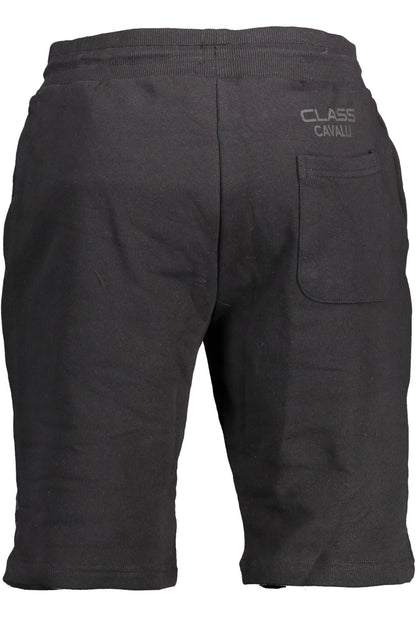 Black Cotton Jeans & Pant