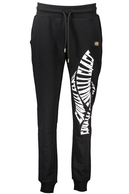Black Cotton Jeans & Pant