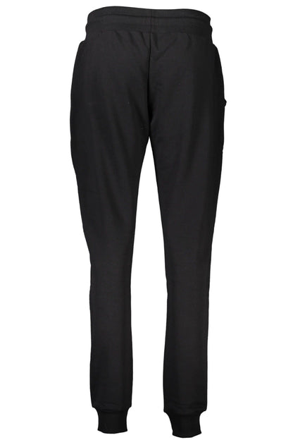 Black Cotton Jeans & Pant