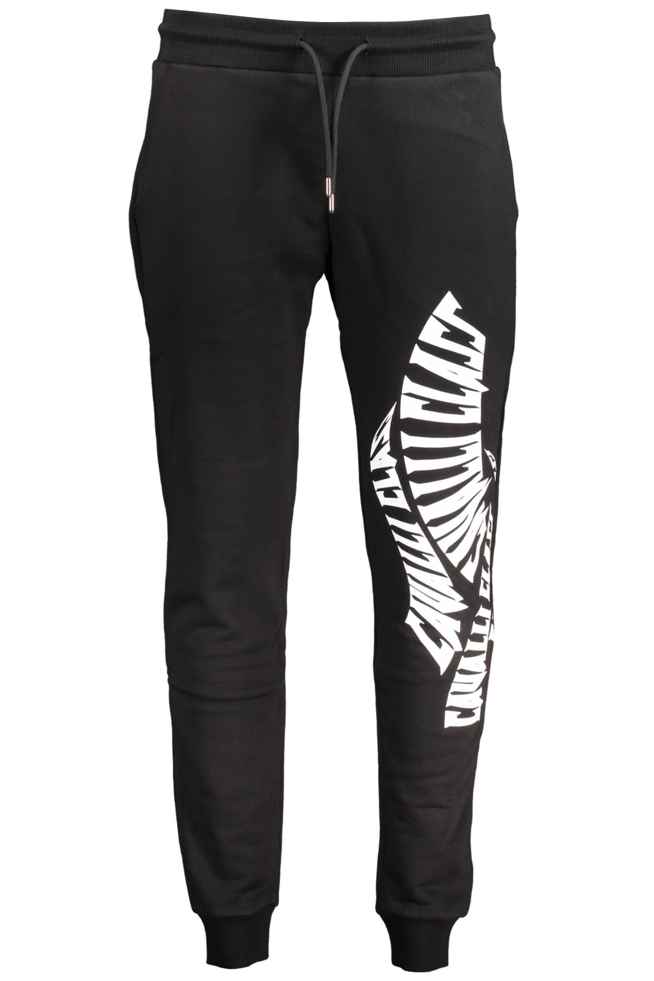 Black Cotton Jeans & Pant