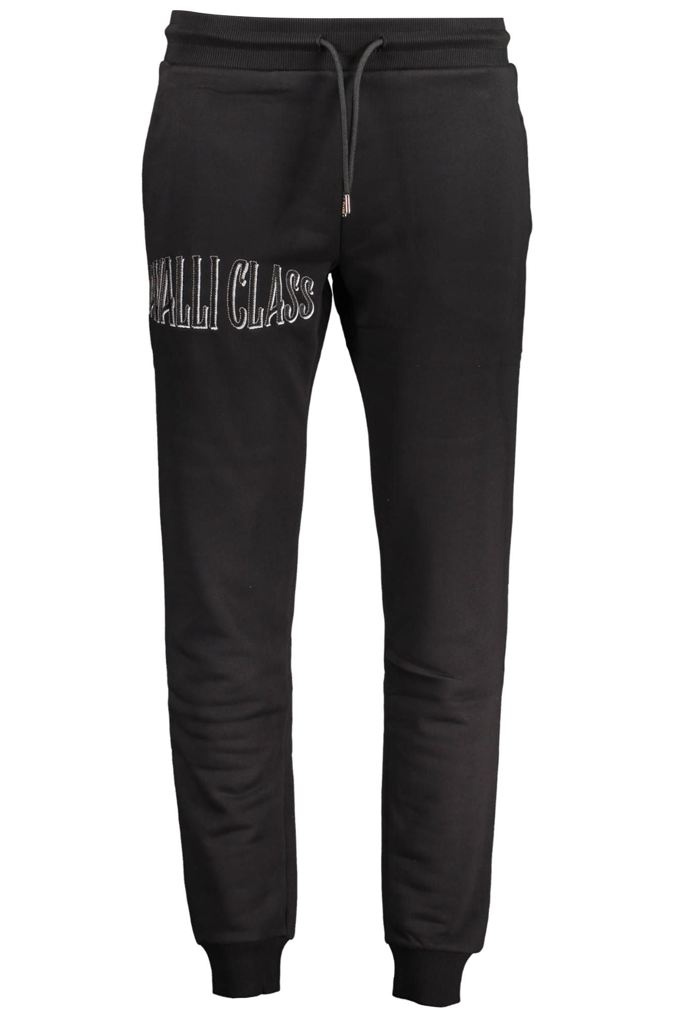Black Cotton Jeans & Pant