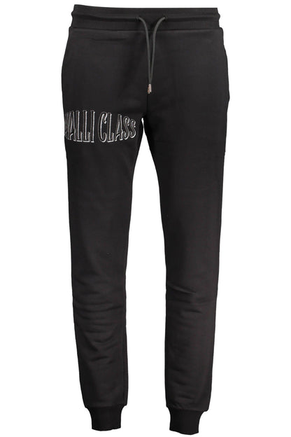 Black Cotton Jeans & Pant