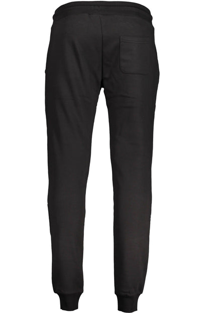 Black Cotton Jeans & Pant