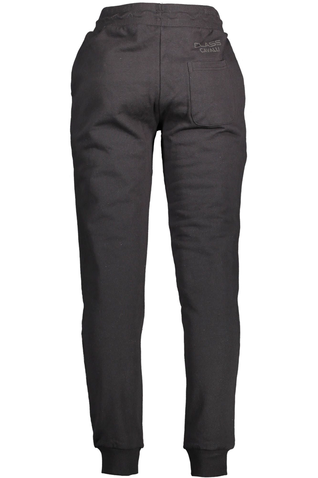 Black Cotton Jeans & Pant