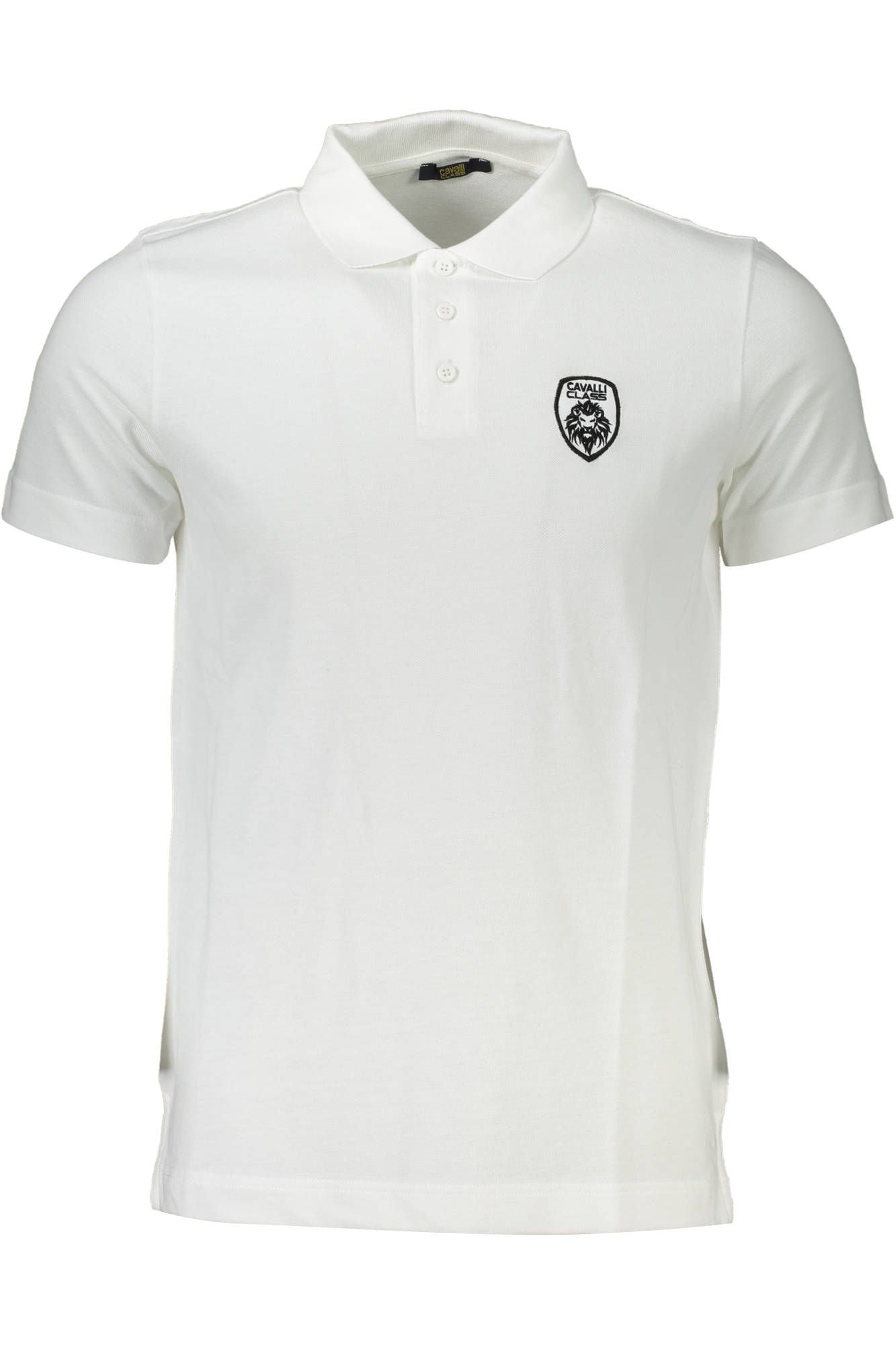 White Cotton Polo Shirt
