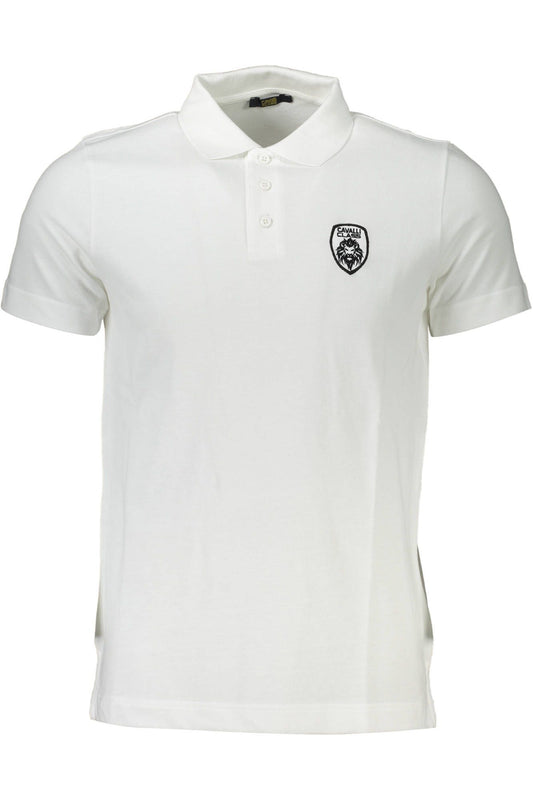 White Cotton Polo Shirt