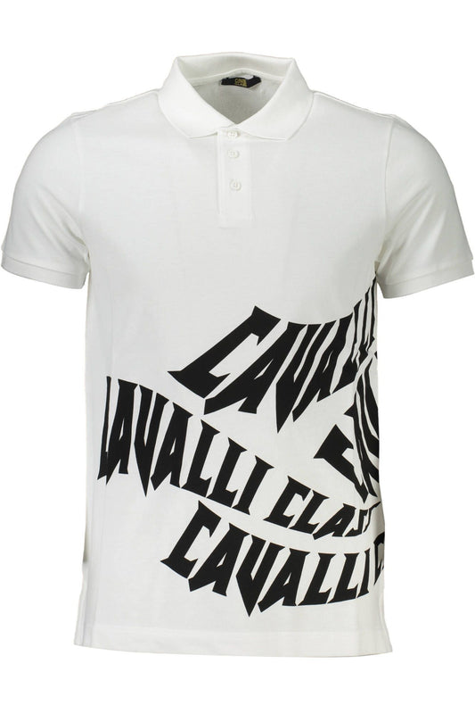 White Cotton Polo Shirt