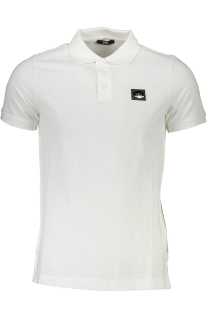 White Cotton Polo Shirt