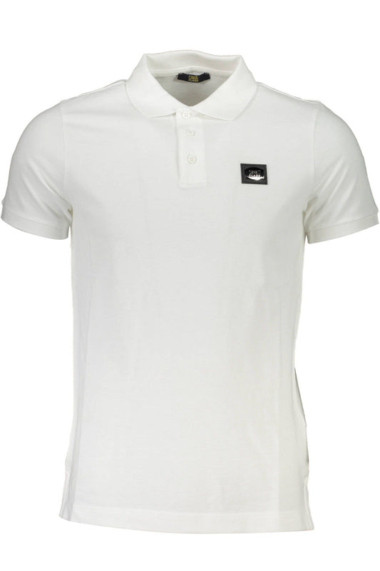 White Cotton Polo Shirt