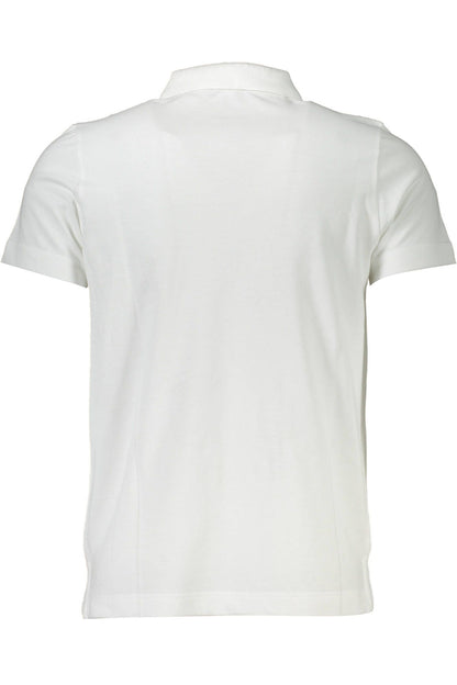 White Cotton Polo Shirt