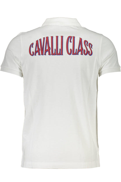 White Cotton Polo Shirt