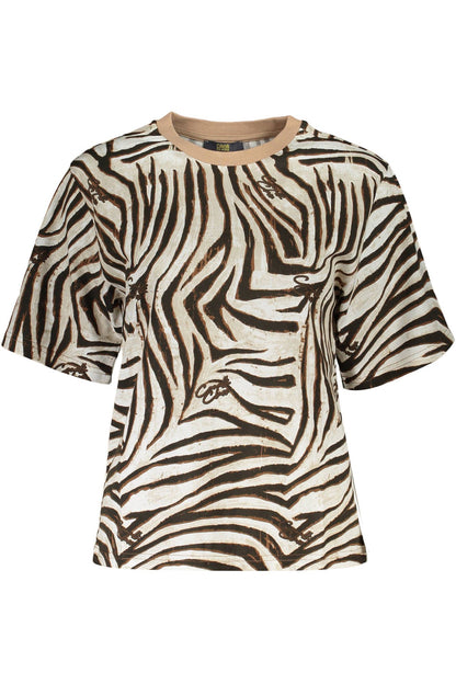 Beige Cotton Tops & T-Shirt