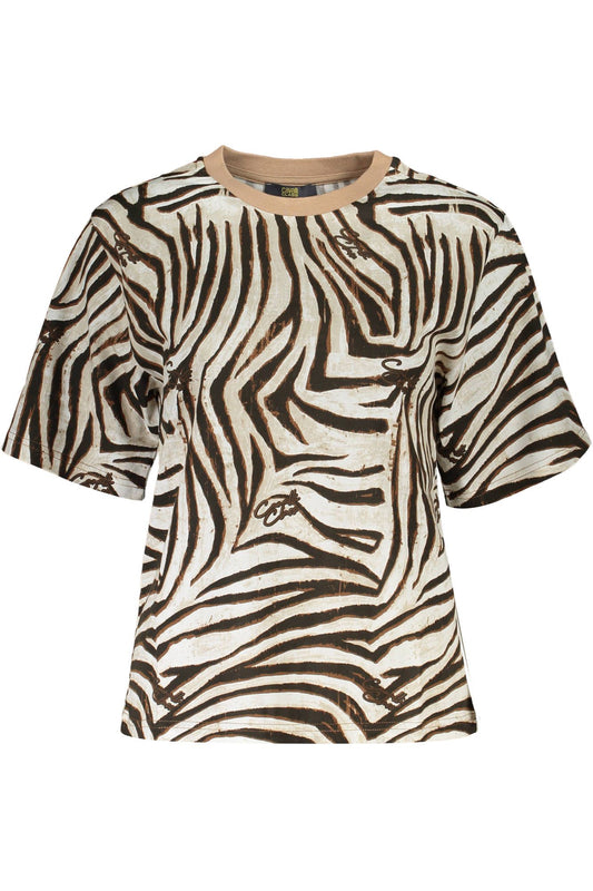 Beige Cotton Tops & T-Shirt