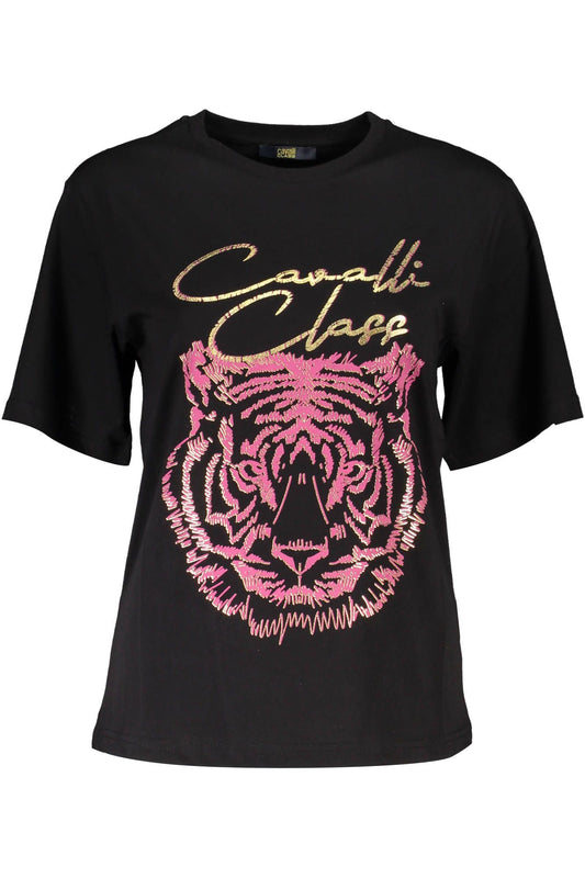 Black Cotton Tops & T-Shirt