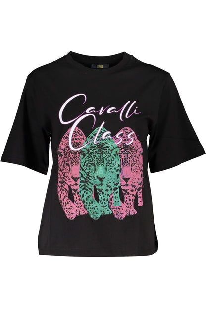 Black Cotton Tops & T-Shirt